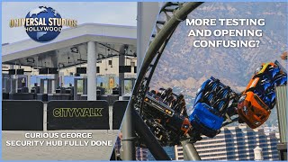 SECURITY HUB Updates and HOLLYWOOD DRIFT CONFUSION? | Universal Studios Hollywood Updates 