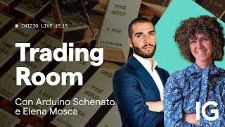 Live Trading con Arduino Schenato ed Elena Mosca | IG Trading Room del 21.05.2026