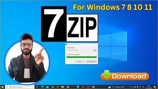 How to Download 7Zip  in windows 10 11 ||  Download 7-ZIP Free for Lifetime