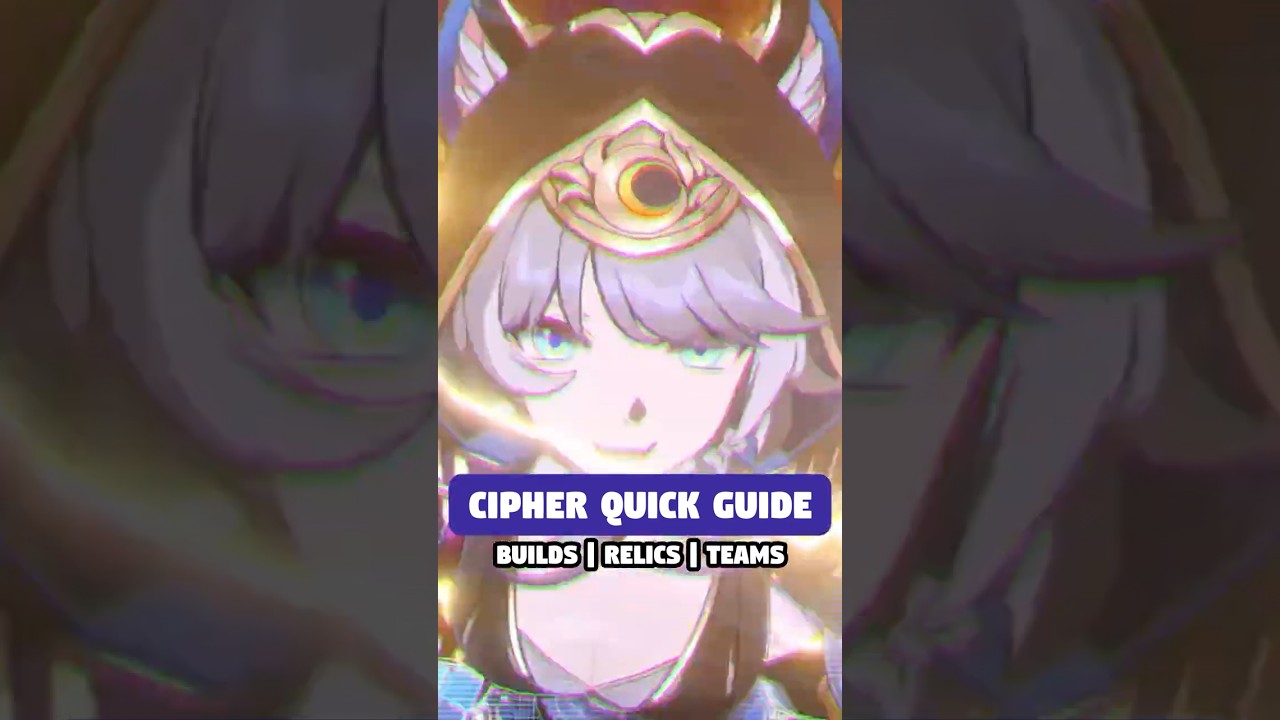 CIPHER BEST QUICK BUILD GUIDE WITH RELICS AND TEAMS