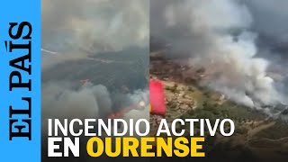 INCENDIO FORESTAL | El fuego incontrolado en Vilardevós arrasa con más de 570 hectáreas | EL PAÍS