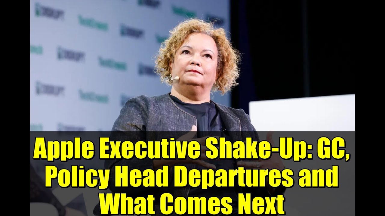 Перестановки в руководстве Apple: уход главных юрисконсультов и руководителей отделов политики и ...
