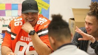 Xavier Cooper Inspires Students to Work Hard