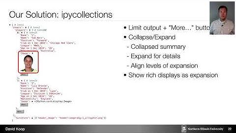 David Koop - Structuring Notebooks Around Their Outputs | JupyterCon 2020