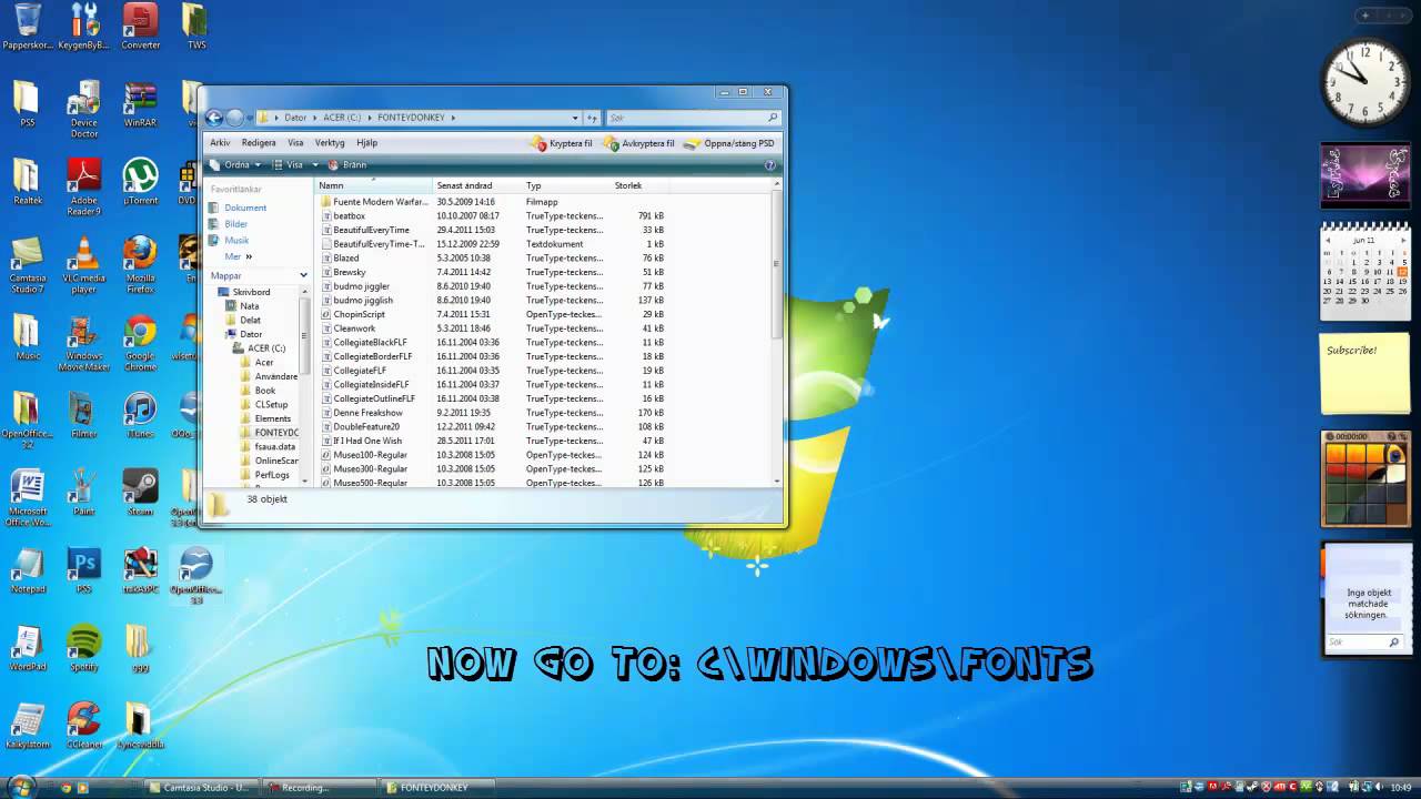 How To Download & Install Fonts For Dummies YouTube