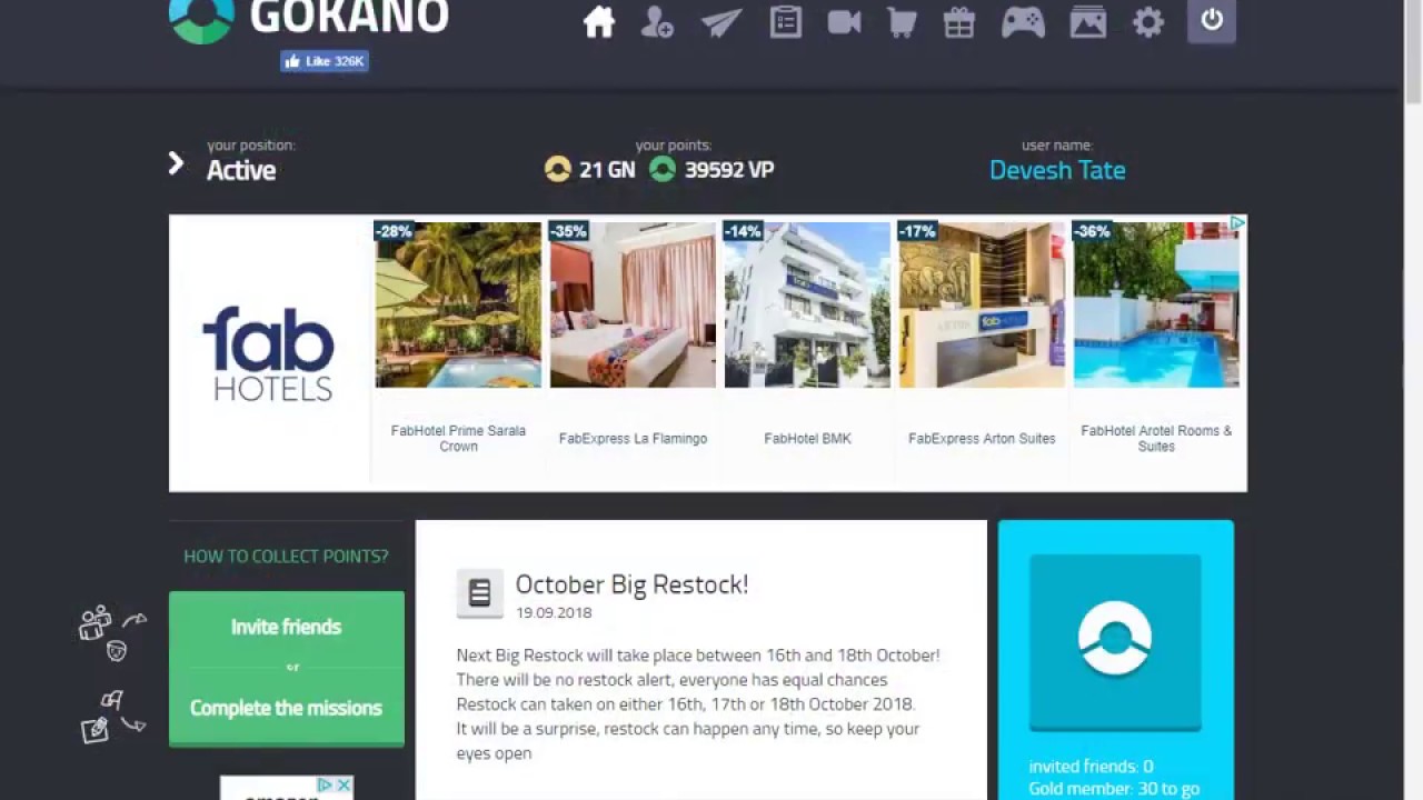 Gokano script Hack 100% real vp points