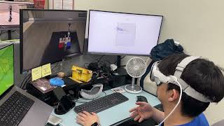 [Isaac Sim] Manipulator teleoperation with Apple Vision Pro