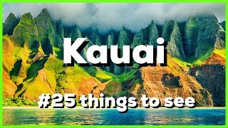 #25 THINGS TO DO IN KAUAI. Kauai Hawaii 25 things to do.
