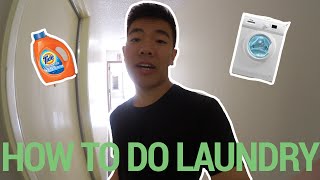 VLOG 32: Doing Laundry In College