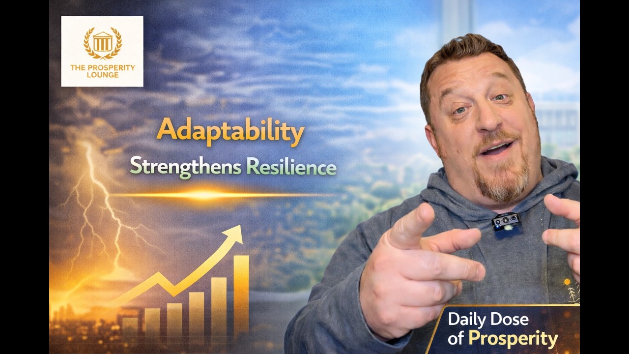 Ep. 39 – Adaptability Strengthens Resilience – Daily Dose of Prosperity
