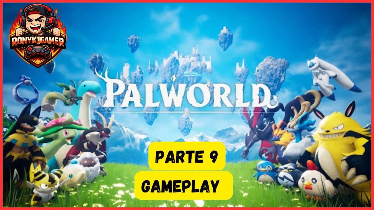 Palworld Gameplay do Zero – Início Completo + Primeiras Capturas de Pals no Aleatório. Parte 9 ...