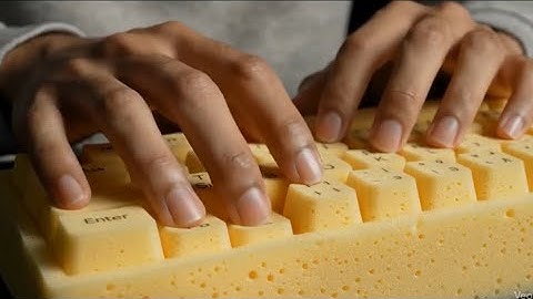 Which Ai keyboard would you choose? ASMR relaxation video satisfying relaxing sleep