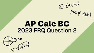 AP Calculus BC 2023 FRQ 2