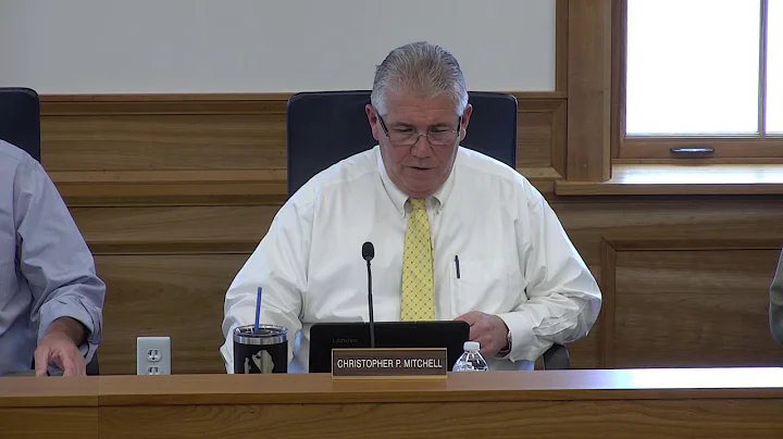 Foxborough Board of Selectmen Meeting 4/9/19