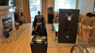 14 Batman - The Dark Knight Rises - Review - W Custom Pedestal- Sideshow - Hot Toys