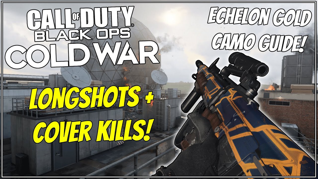Echelon Gold Camo Guide - How to Get Longshots In Season 5 + Cover Kills!
