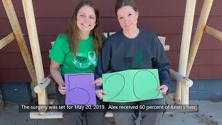 Alex and Kristi's story: Sharing a liver and a lifetime bond - Nebraska Medicine