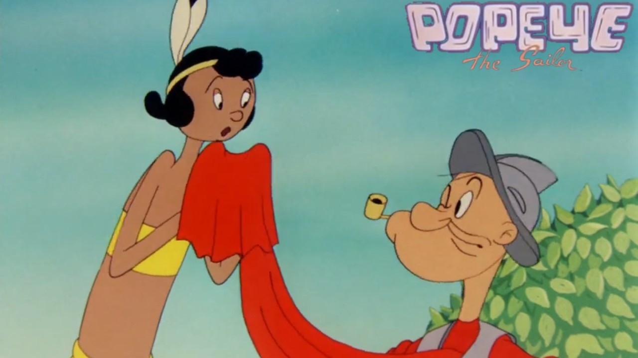 Wigwam Whoopee 1948 Popeye the Sailor Famous Studios Cartoon Short Film | Animation Review