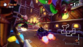 CTR:NF:Time trial 10 (Gingerbread Joyride) Developer