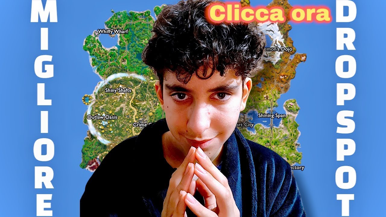 COME LANDARE MEGLIO SU FORTNITE | LA MIGLIORE DROPMAP ...
