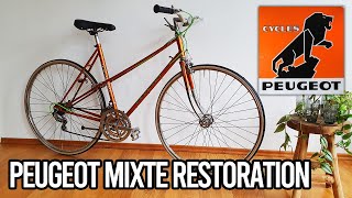 Part 1  Incredible Peugeot Mixte Restoration