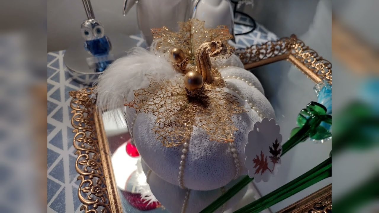 Tutorial de calabaza de tela