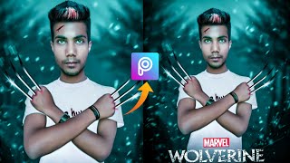 Wolverine The Best Photo Editing In Picsart || Wolverine Photo Editing || Anand Raj Editing screenshot 5