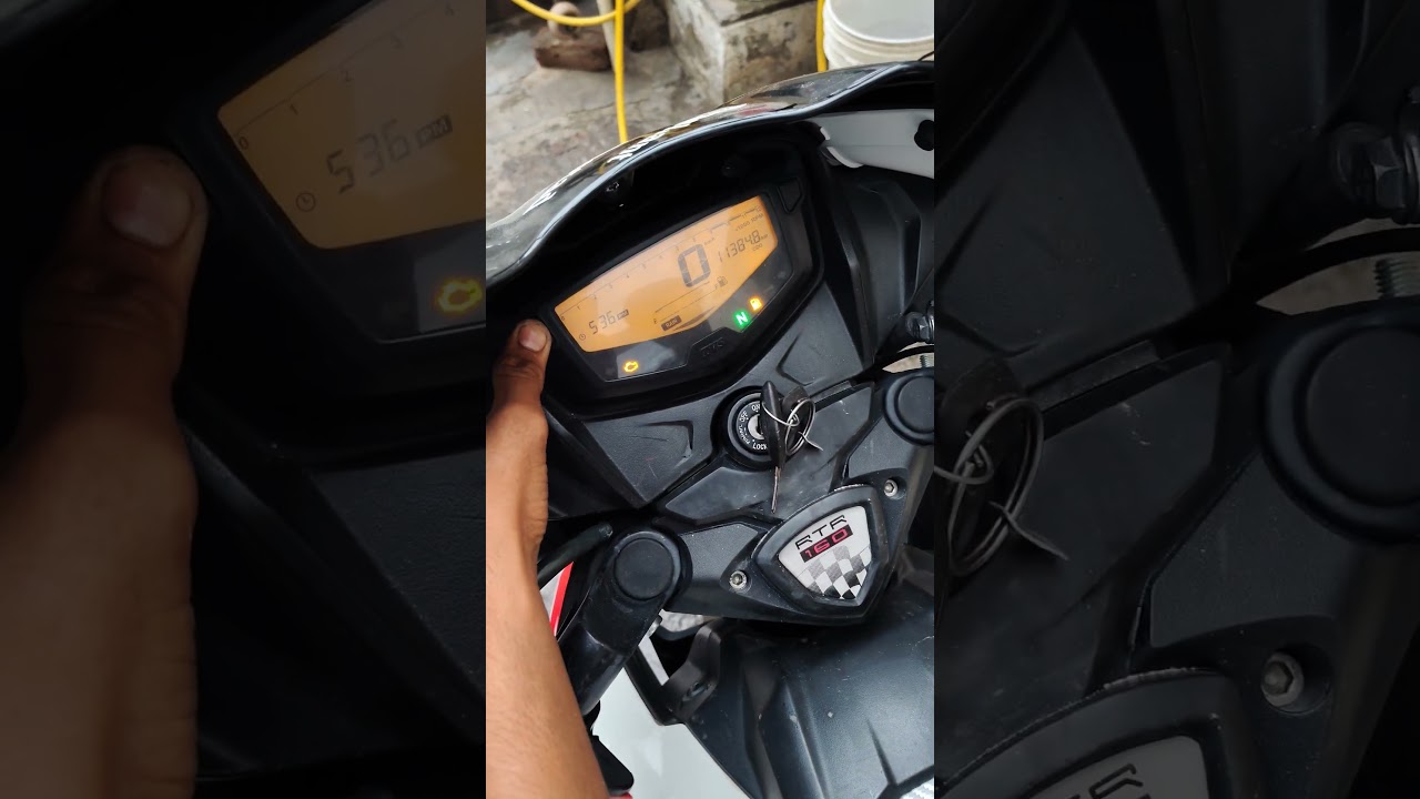 How to Set time in TVS Apache RTR 160 2v 