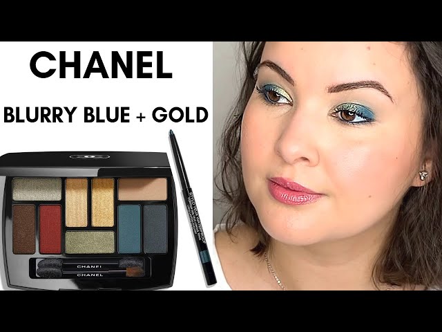 CHANEL BLURRY BLUE + GOLD 