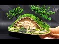 DIY Popsicle Stick Hobbit House