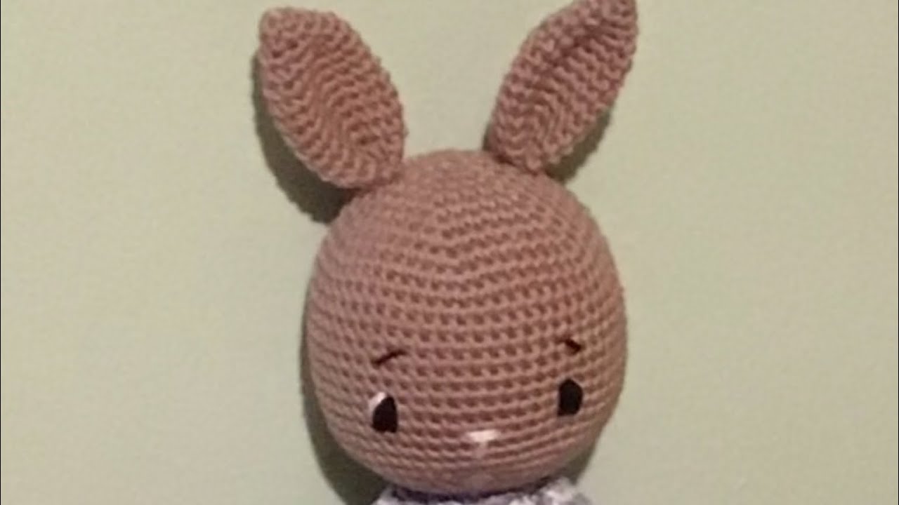AMIGURUMI  ΠΛΕΚΩ ΜΕ ΒΕΛΟΝΑΚΙ ΜΑΘΗΜΑΤΑ αυτιά για λαγουδάκι