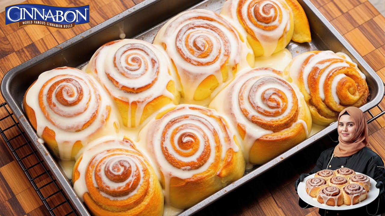 Булочки с корицей | Мягкие и пышные булочки в стиле корицы, домашний рецепт