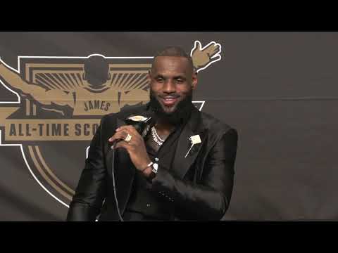 [FULL] LeBron James addresses the media after become the NBA's all-time leading scorer | NBA on ESPN