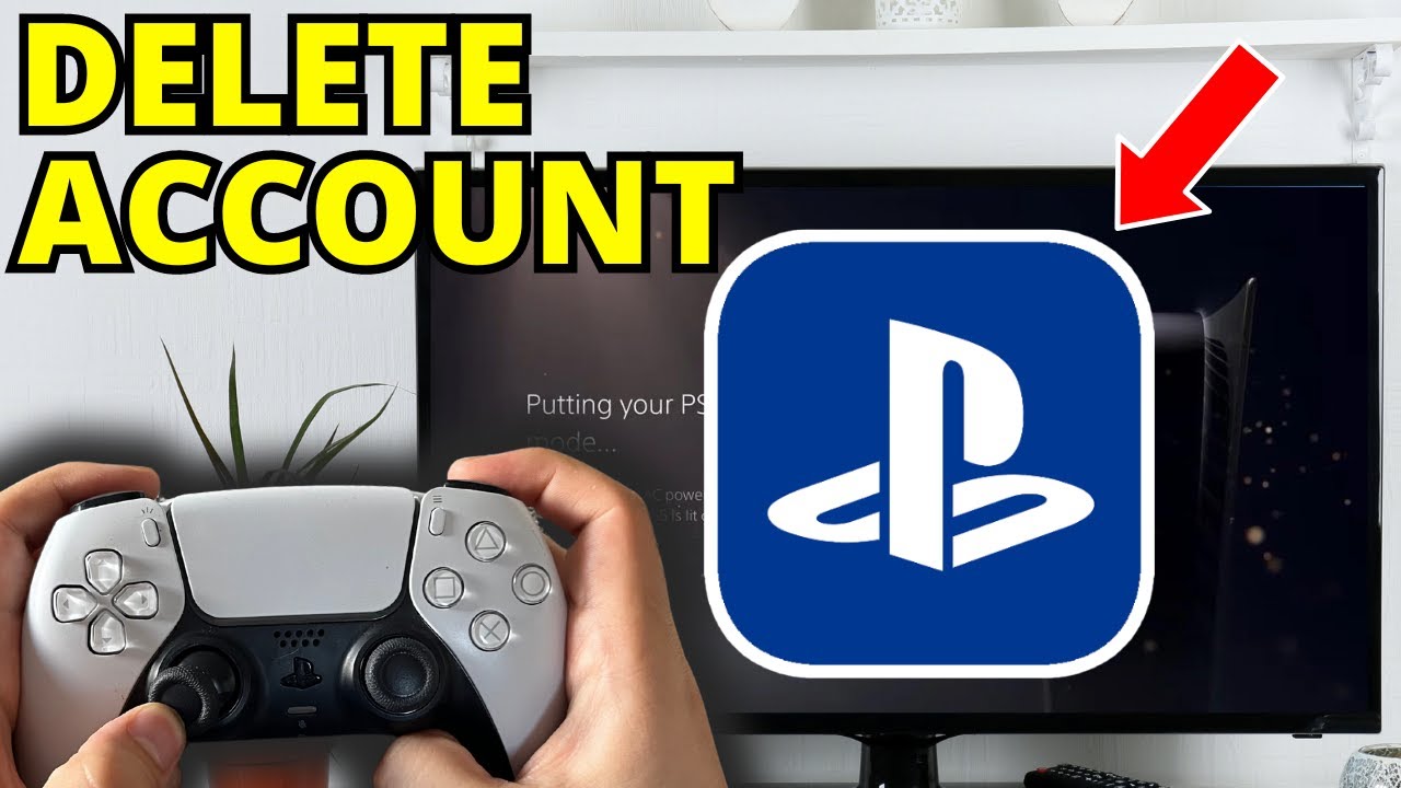 How to Delete Playstation Account Permanently! PS4 / PS5 - YouTube