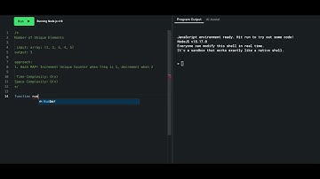 Number of Unique Elements | JavaScript Hash Maps Episode 6