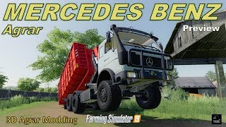 FS 19 ⚙️ Mercedes Benz Agrar by 3D Agrar Modding - [PREVIEW] #nicko87 screenshot 3