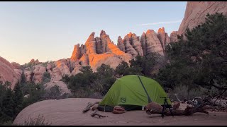 Arches backpacking: A night in the Devil's Garden - The Devil's Garden Loop
