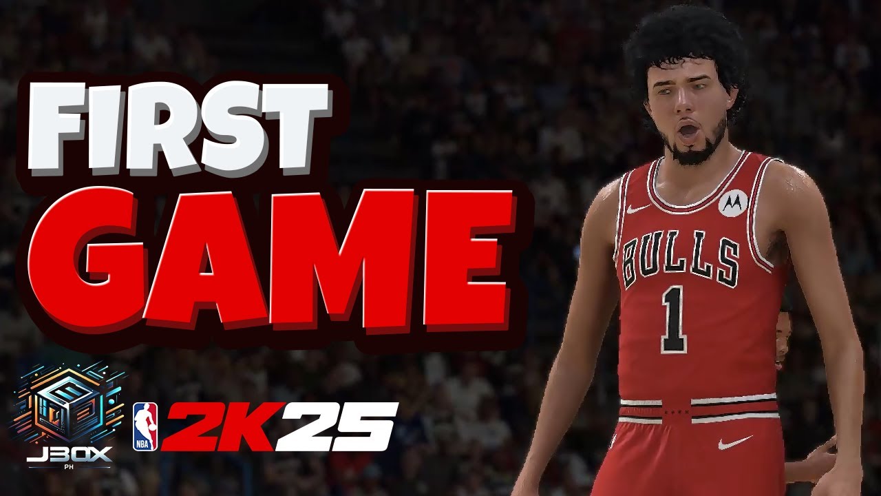 MyCareer #2 First Game | NBA 2K25 - YouTube