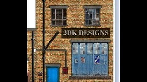 3dk releases new OO Gauge Model Railway Backscenes