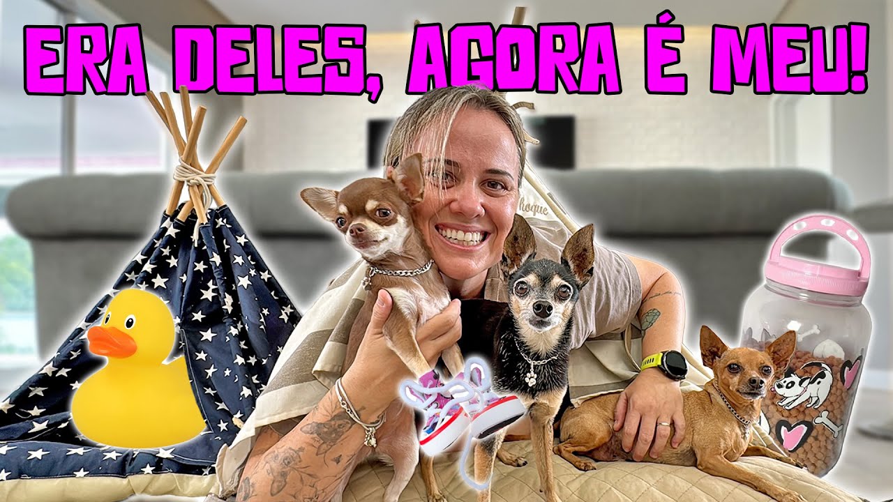 USEI as coisas que MEUS CACHORROS IGNORARAM… e se ARREPENDERAM! VEJA O QUE ACONTECEU😂