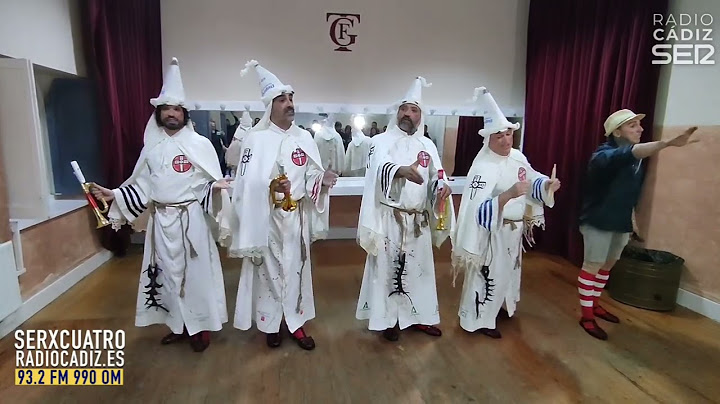 Ku kux klan klan: Cuplés Cuarteto del Gago desde Camerinos COAC 2025