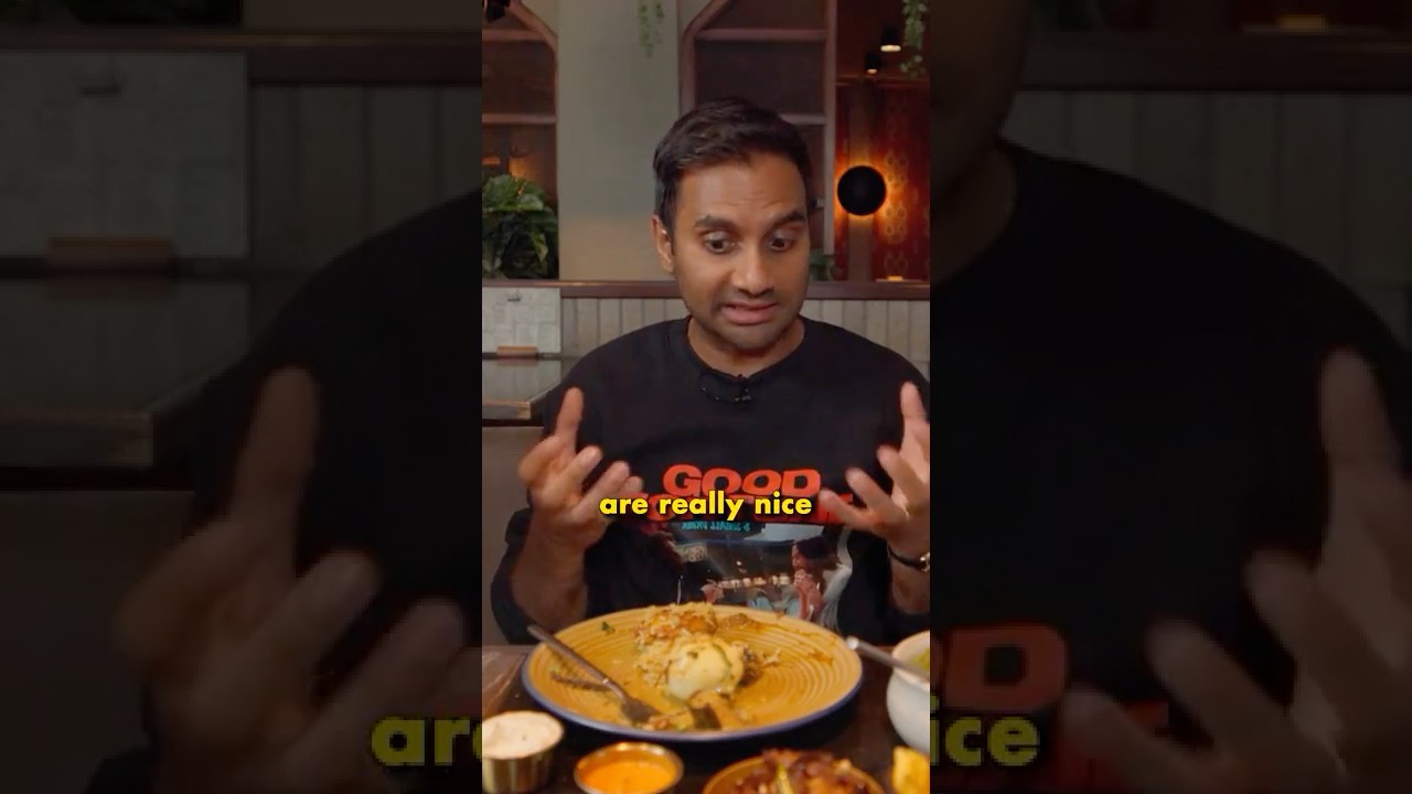 Азиз Ансари угостил нас своей вкусной едой!