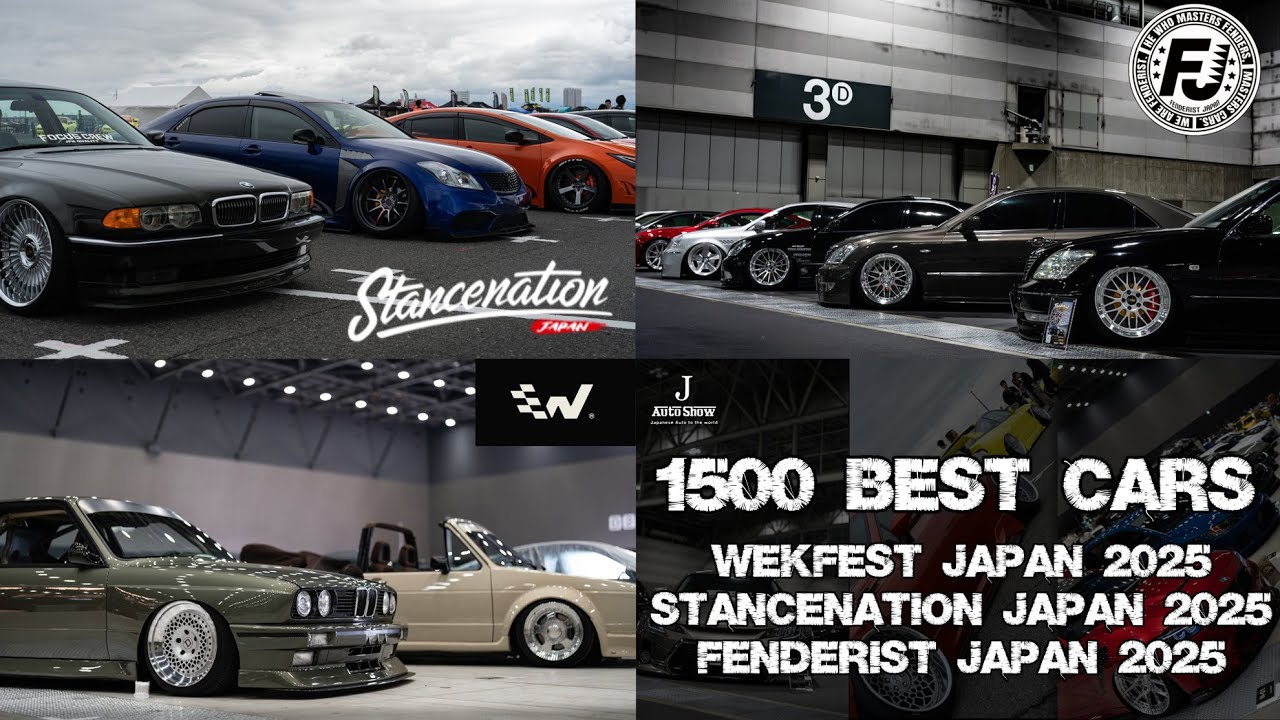 1500 best Cars Wekfest vs Stancenation vs fenderist Japan 2025