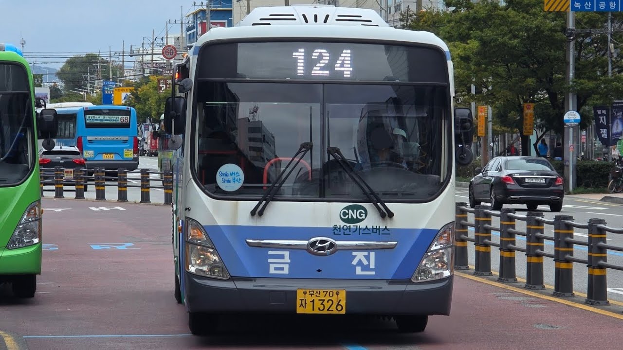 [고별주행]부산124번(동매교사거리~신평시장)까지주행영상