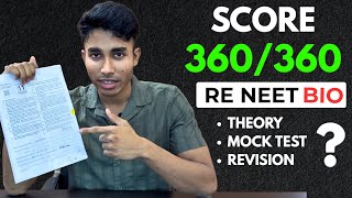 Score 360/360 in Re-NEET 2026 | Complete Step-by-Step Strategy 