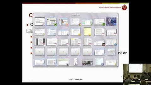 CMU  Interaction Techniques HCI P1 Lecture 01