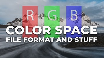 Understanding COLOR SPACE sRGB vs AdobeRGB, file format RAW vs JPEG and more