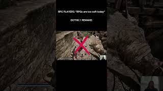 Gothic Remake humbled me in record time 💀 #gaming #gothicremake #rpg #gothic1remake
