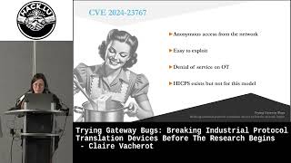 Breaking Industrial Protocol Translation Devices Before The Research Begins - Claire Vacherot