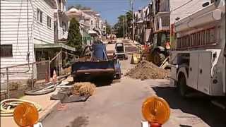Neighborhood Sinking From Mine Subsidence